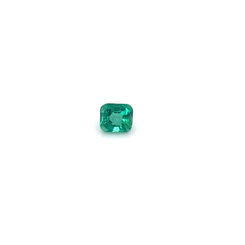Émeraude Naturelle 0,37 ct – Vert Vif – Taille Octogonale | Origine Zambie
